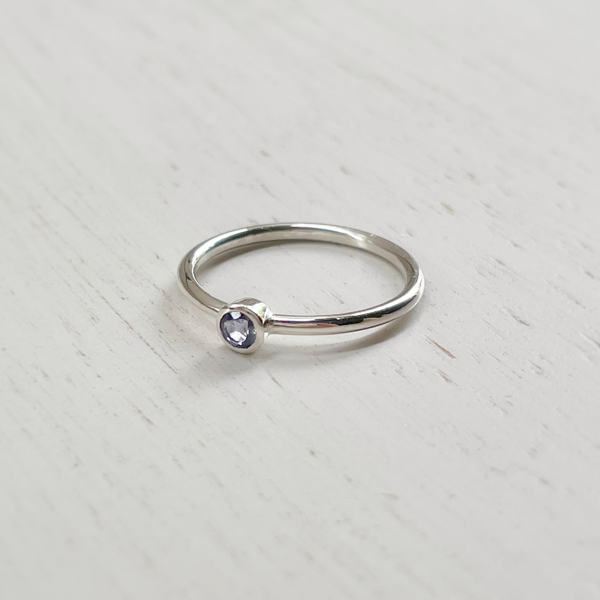 誕生石 Ring - Round - /SV – 4jewelry